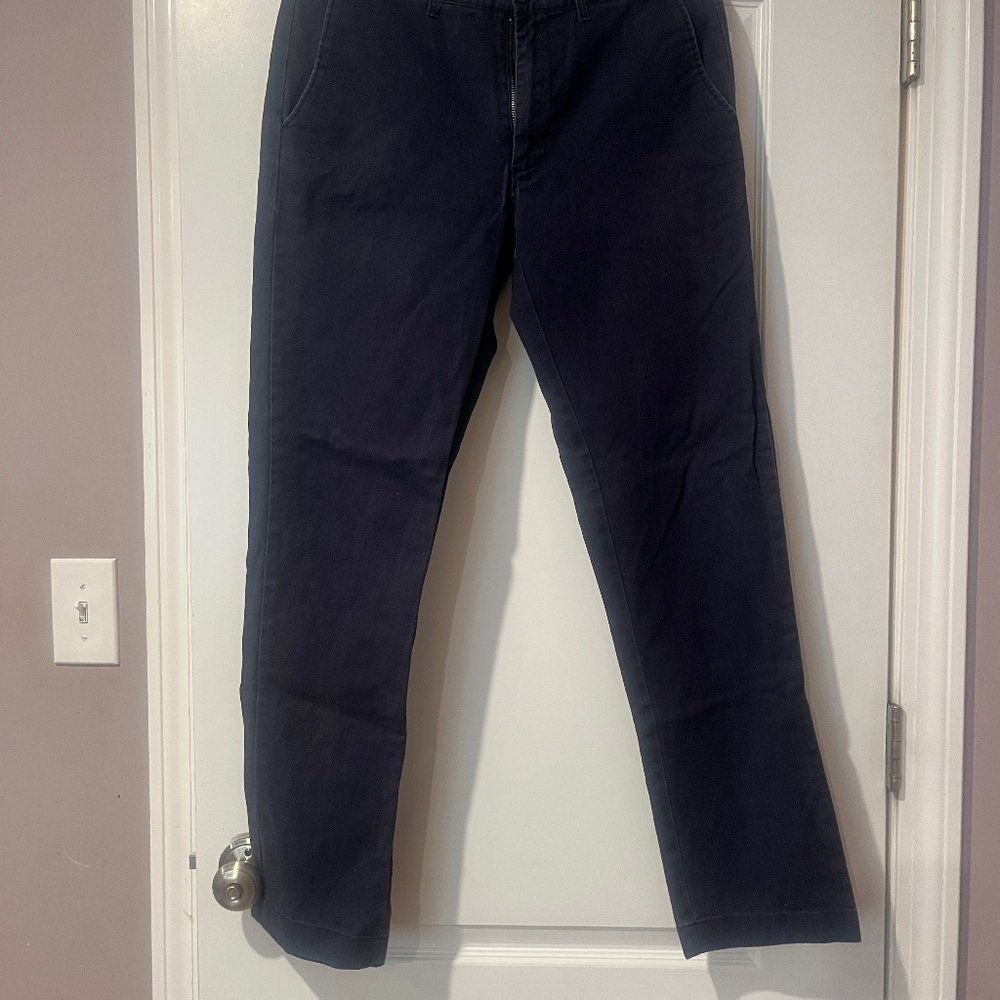 NavyJCrew  Chinos
